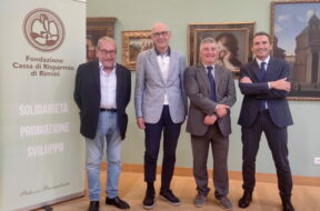 sx- pecci-pasini-carli- stefano bonfé direttore Fond Carim