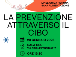 locandina incontri alimentazione fnps